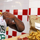 Illustration for article titled Shaq Shows He Can Still Dominate Around Basket Of Fries